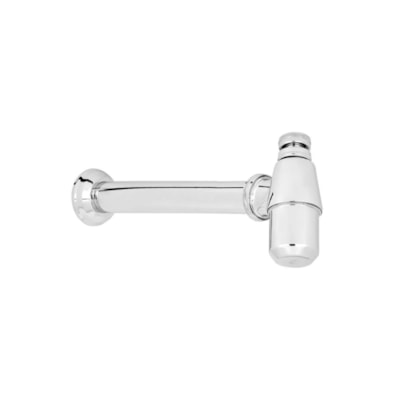Sifão copo para lavatório 7/8" x 1 1/2" acabamento cromado