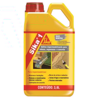Sika 1 3,6l Galão