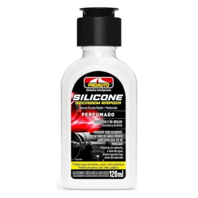Silicone Automotivo Secagem Rápida 120ML 2328 Proauto