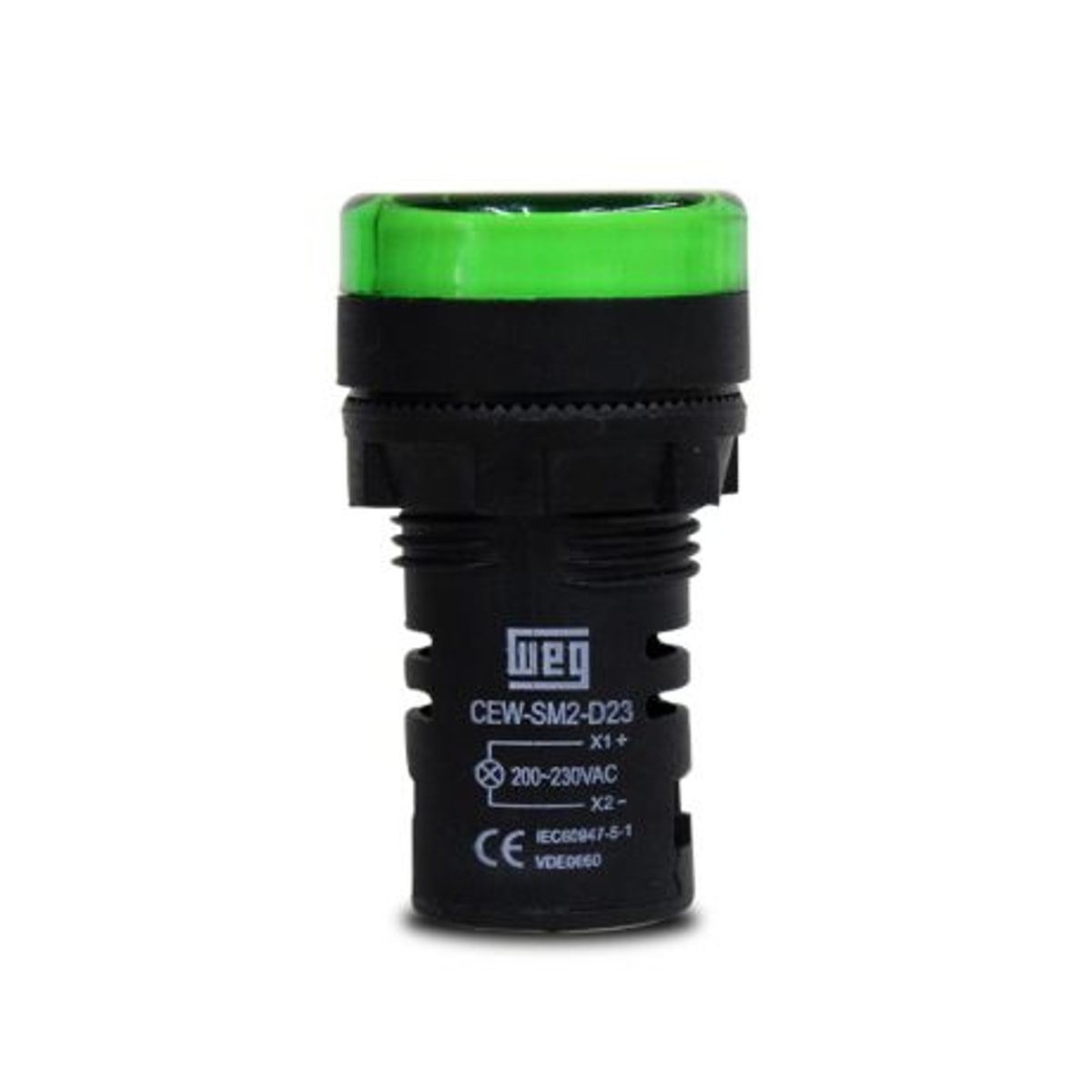 Sinaleiro azul 22mm 220V monobloco CEW-SM4-D23 10046533 Weg