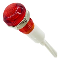 Sinaleiro Neon Com Rabicho Lk10 220V Vermelho 16022 Lukma