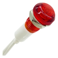 Sinaleiro Neon Com Rabicho Lk10 220V Vermelho 16022 Lukma