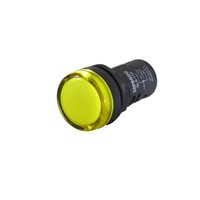 Sinalizador 22mm(2,2cm) Amarelo 24Vca/Vcc- Soprano