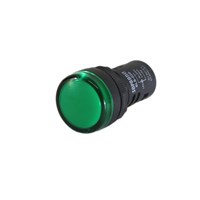 Sinalizador 22mm (2,2cm) Verde 24Vca/Vcc- Soprano