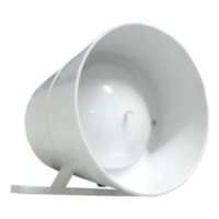 Sirene Externa Bitonal Corneta 12V Branco GK-10 BR GLK
