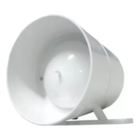 Sirene Externa Bitonal Corneta 12V Branco GK-10 BR GLK