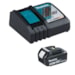 Soprador a Bateria C/bateria e carregador 18V 5.0 AH Makita
