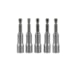 Soquete Canhão Magnético 5/16 pol – Kit com 5 Peças Starfer