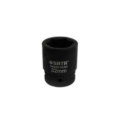 Soquete de Impacto Sextavado Longo 3/4 pol x 32mm – Sata