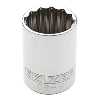 Soquete Estriado 1/2 De 24mm - Belzer 204015bx