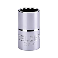 Soquete Estriado 1/2" Polegada X 10mm 204001BX Belzer