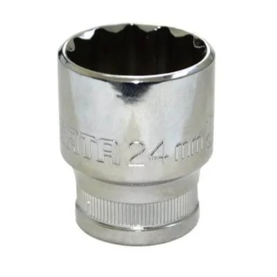 Soquete Estriado 1/2”x24mm Sata ST13615SC