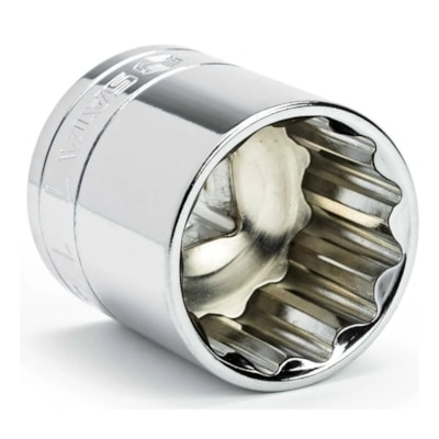 Soquete Estriado 3/4" Pol X 46mm ST16620SC Sata