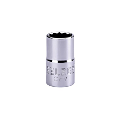 Soquete estriado (A) 1/2 pol x 12mm 204003BX Belzer / Sata