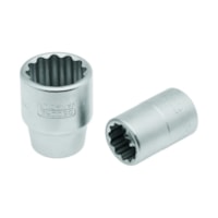 Soquete estriado encaixe 3/4 46mm 17012 - Gedore