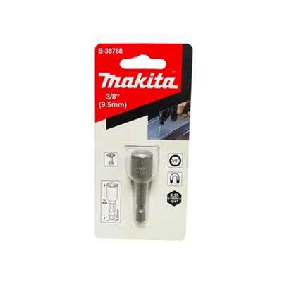 Soquete Magnético 3/8 Pol. Adaptador 1/4 50mm B-38788 Makita