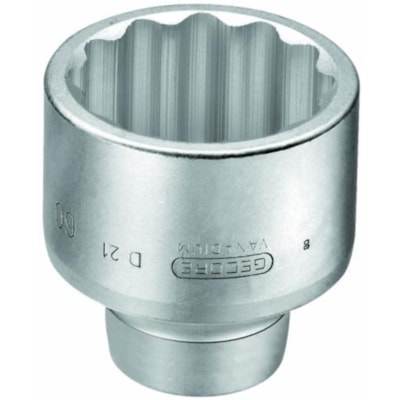 Soquete Sextavado 3.1/8” com Encaixe de 1” Gedore 018075