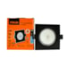 Spot Embutir Quadrado Led 5w 6500K Preto FoxLux