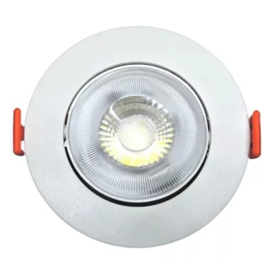 Spot Embutir Redondo Led 5W 3000K LLUM -Referência:37116V2