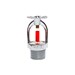 Sprinkler Vermelho Cromado 68 1/2 - Metalcasty - Referência: R0110