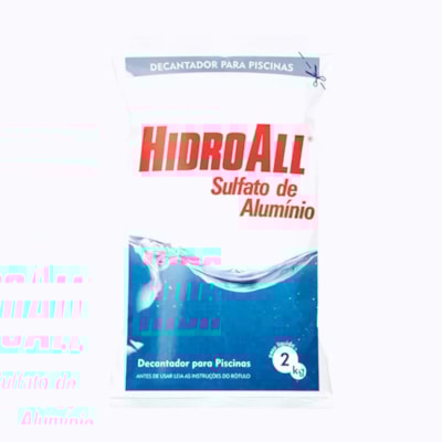 Sulfato De Alumínio 02Kg 1240PCOR Hidroall