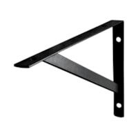 Suporte P/Prateleira Mão Francesa 15cm Preto 9029 Brasfort