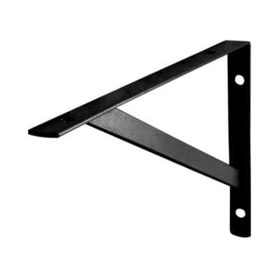 Suporte P/Prateleira Mão Francesa 15cm Preto 9029 Brasfort