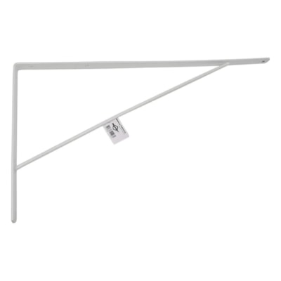 Suporte P/Prateleira Mão Francesa 40cm Branco 7888 Brasfort