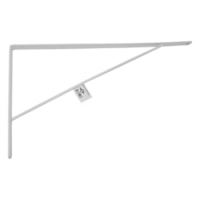 Suporte P/Prateleira Mão Francesa 50cm Branco 7889 Brasfort