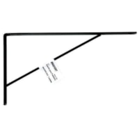 Suporte P/Prateleira Mão Francesa 50cm Preto 9038 Brasfort
