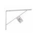 Suporte Prateleira Branco Leve Mão Francesa 15cm - Brasfort