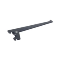 Suporte versatil com aba direita preto 15cm Ordenare