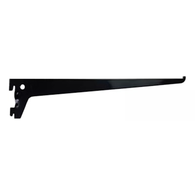 Suporte versatil com aba esquerdo preto 30cm Ordenare