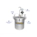Tanque de Pintura 10 L Chiaperini - 30633