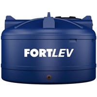 Tanque De Polietileno 3.000 Litros azul  Fortlev