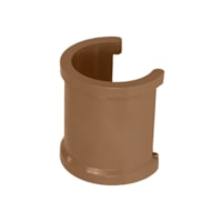 Tapa Furo Soldavel Marrom Pvc 20mm - Estrela