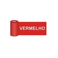 Tarja Sinalizadora De Vinil Vitrine 150 X 6 Vermelha - Sinalize - Referência: 400ab
