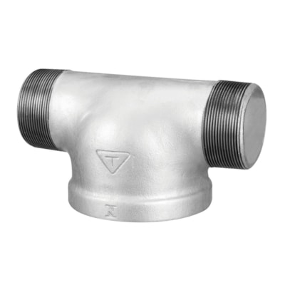Tê Galvanizado Para Hidrante 4 X 2.1/2 Polegadas Ferro- Tupy
