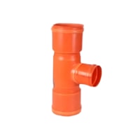 Te PVC Ocre JE DN 250mm - Sanetil