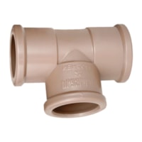 Tê Soldável 25mm Marrom 20002010 Plastilit