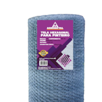 Tela Pinteiro 1’’ Fio 24x1,20 Rolo de 50 Metros Agrometal