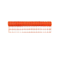 Tela Tapume Extrusada Laranja Rolo 1,20x50m - Plastcor