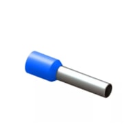 Terminal Ilhos Simples Isolado TI-50 25 Tubo Azul Intelli