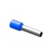 Terminal Ilhos Simples Isolado TI-50 25 Tubo Azul Intelli