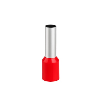 Terminal Ilhos Simples Vermelho 1,0mm com 20 peças Eletrokit