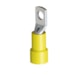 Terminal Pre-isolado Amarelo TPT 25-8   25 -Olhal AM C/100PC