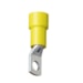 Terminal Pre-isolado Amarelo TPT 25-8   25 -Olhal AM C/100PC