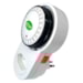 Timer Analogico Branco  Tm-22 10A Bivolt 96PROG Elcon