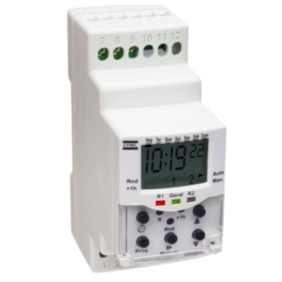 TIMER DIGITAL 2 SAIDAS BWT40HRR 100 A 240VCA/48 COEL - Referência: 11251001
