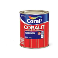 TINTA ESMALTE SECAGEM RÁPIDA BRILHANTE VERMELHO 900 ML CORAL